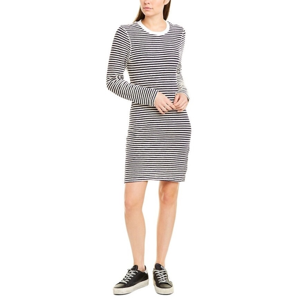 Studio by David Lerner Terry Striped Shift Dress